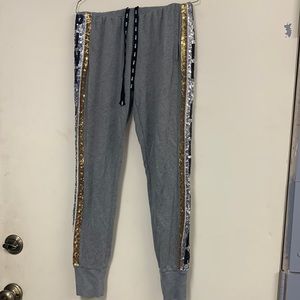 VS Pink grey joggers